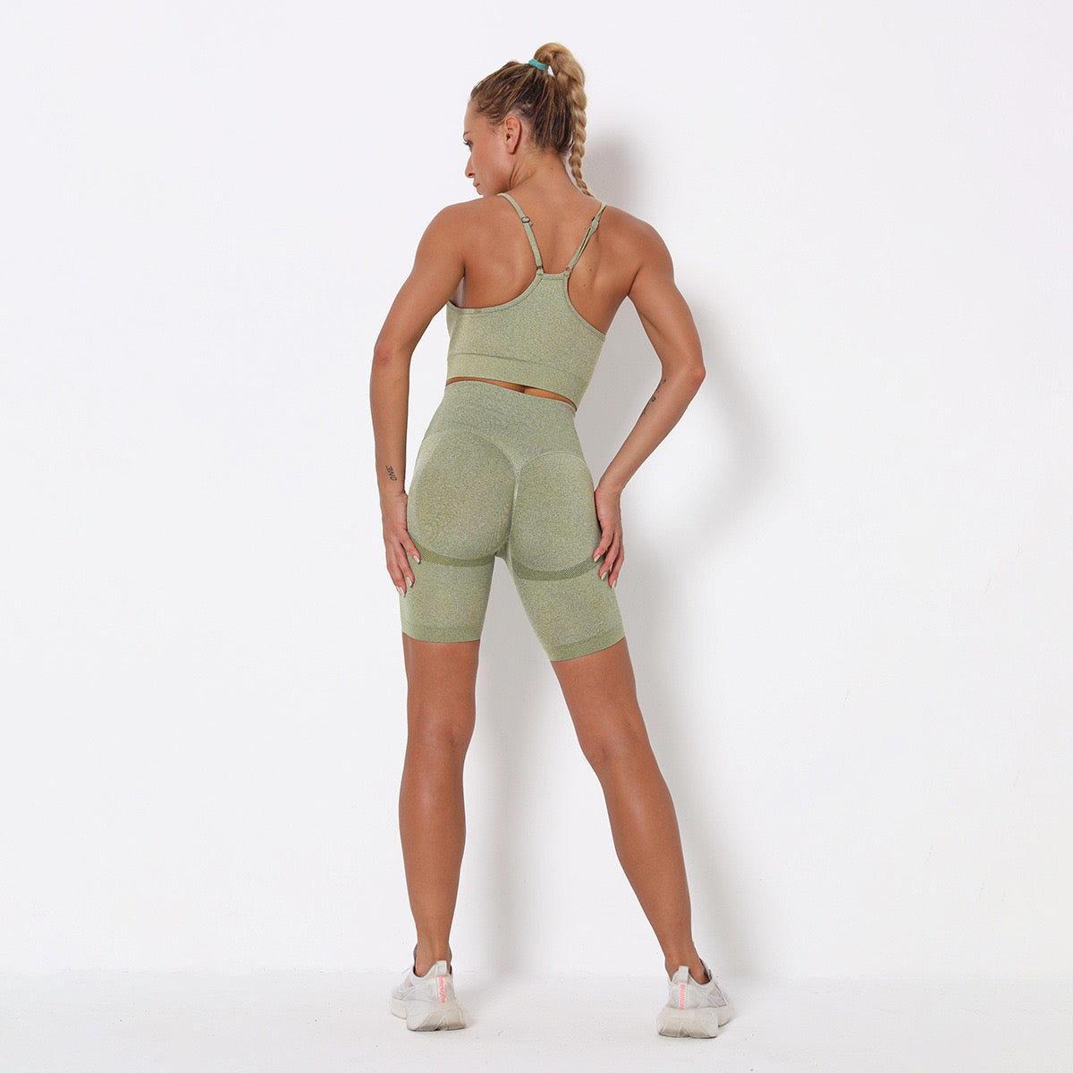 SAS Sage Green Short Gym Set